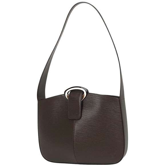 Louis Vuitton Handbags - Louis Vuitton Revli Shoulder Bag Epi Mocha Black Brown